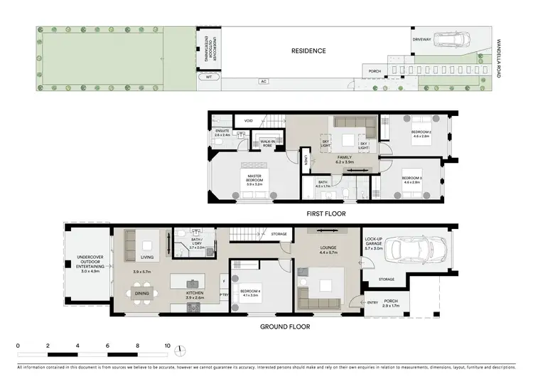 Floorplan of Homely semi-detached listing, 1/53 Wandella Road, Miranda NSW 2228