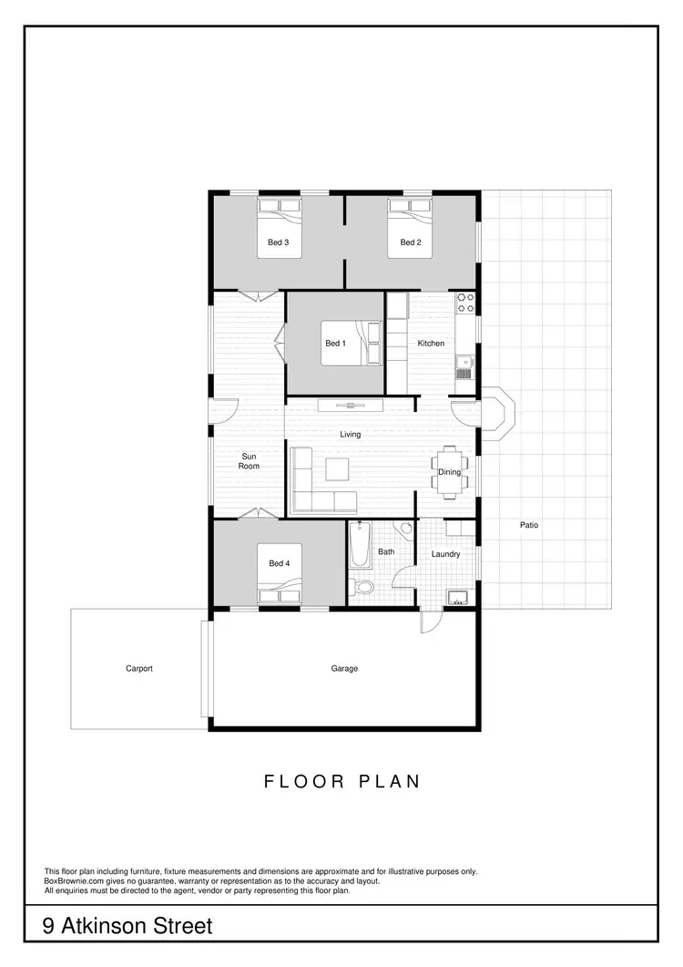 Floorplan of Homely house listing, 9 Atkinson Street, Proserpine QLD 4800