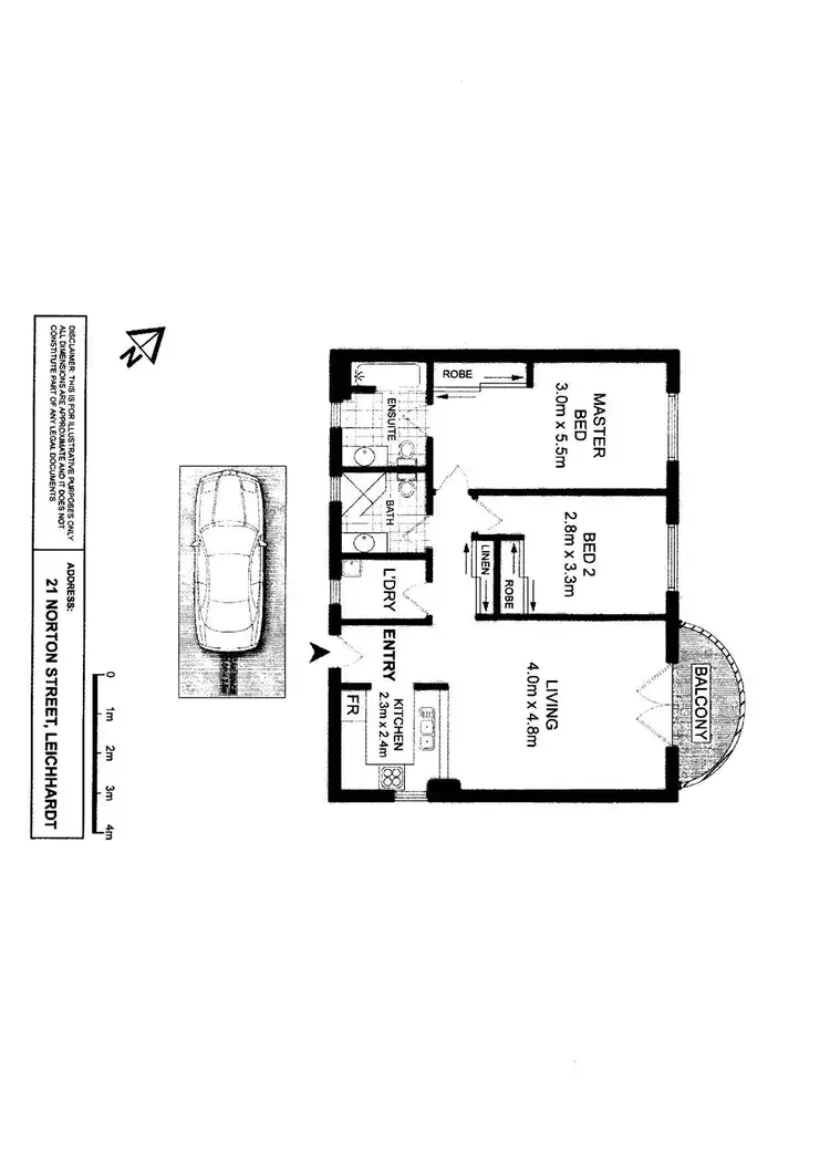 Floorplan of Homely apartment listing, 137/21-23 Norton Street, Leichhardt NSW 2040