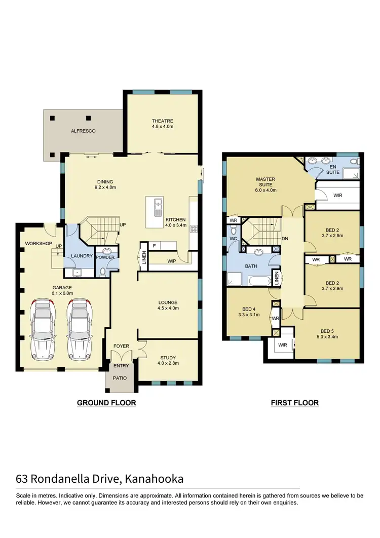 Floorplan of Homely house listing, 63 Rondanella Drive, Kanahooka NSW 2530