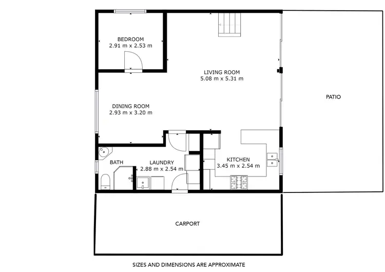 Floorplan of Homely villa listing, 2/18 Barrett Street, Bungalow QLD 4870