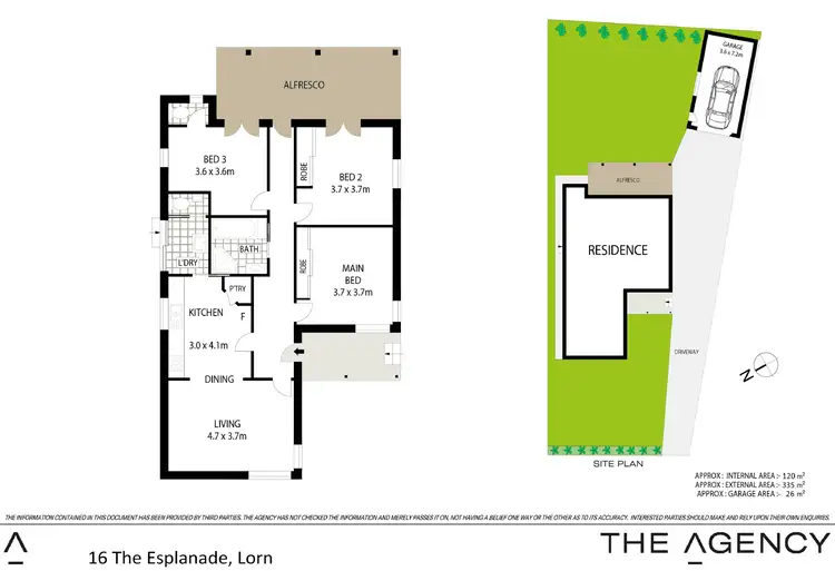 Floorplan of Homely house listing, 16 The Esplanade, Lorn NSW 2320