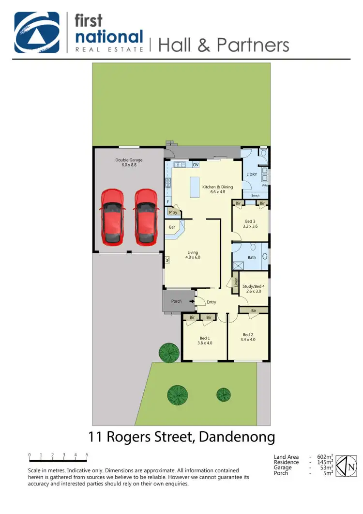 Floorplan of Homely house listing, 11 Rogers Street, Dandenong VIC 3175