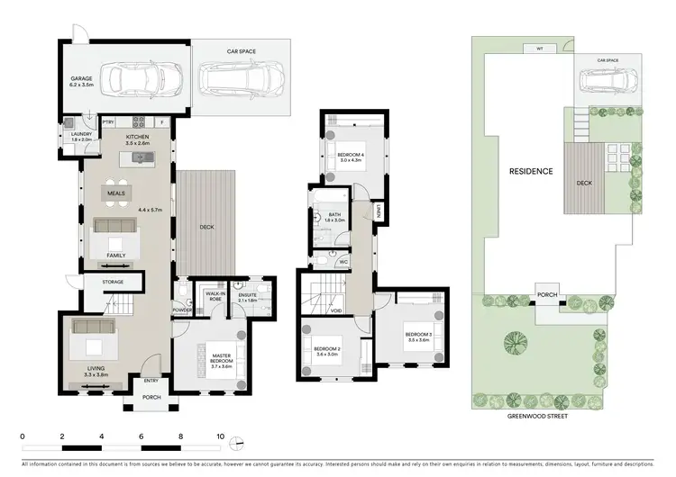 Floorplan of Homely townhouse listing, 1/45-47 Greenwood Street, Burwood VIC 3125