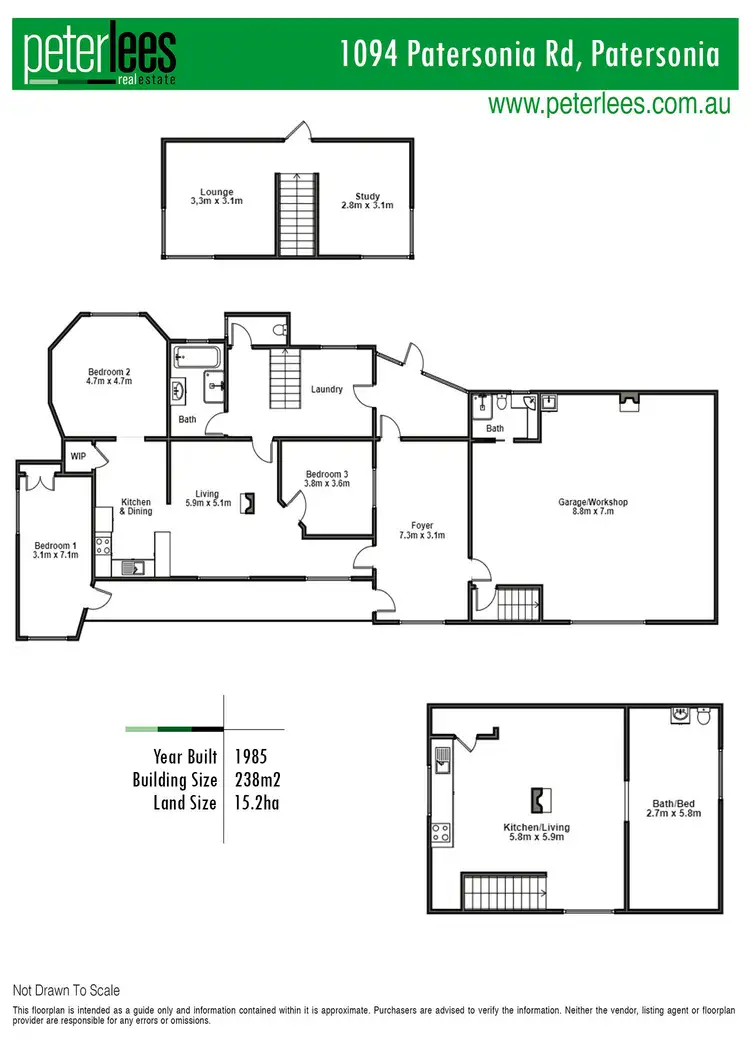Floorplan of Homely house listing, 1094 Patersonia Road, Patersonia TAS 7259
