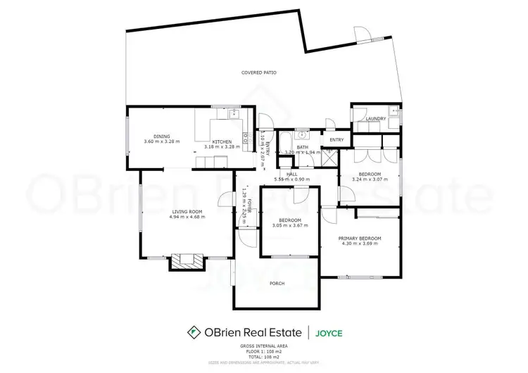 Floorplan of Homely house listing, 39 Brodie Street, Wangaratta VIC 3677