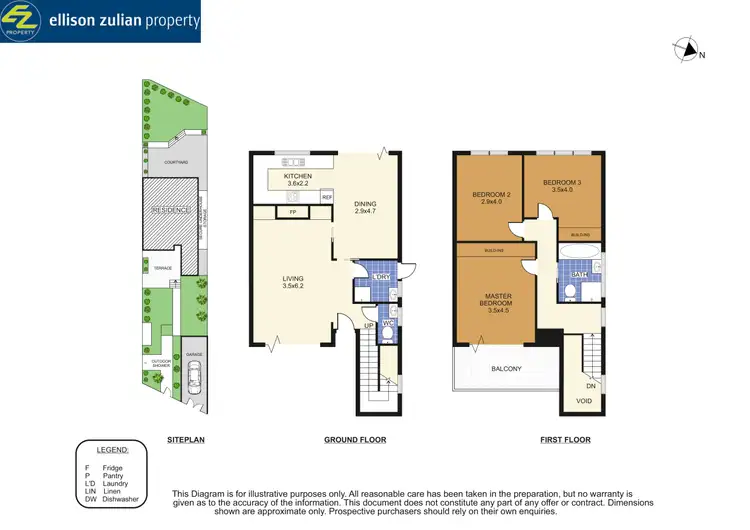 Floorplan of Homely semi-detached listing, 20 Curtin Crescent, Maroubra NSW 2035