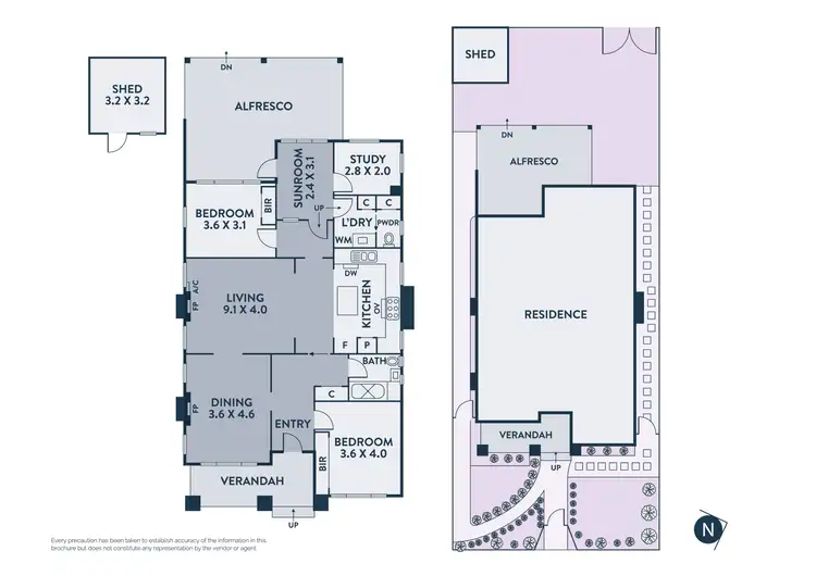 Floorplan of Homely house listing, 9 Lascelles Street, Coburg VIC 3058
