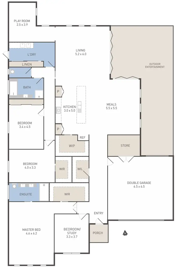 Floorplan of Homely house listing, 11 Filmont Drive, Werribee VIC 3030
