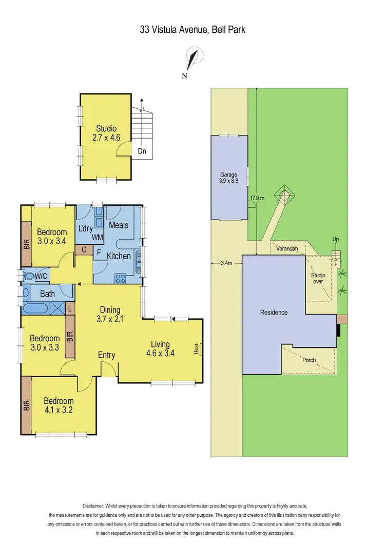 Floorplan of Homely house listing, 33 Vistula Avenue, Bell Park VIC 3215