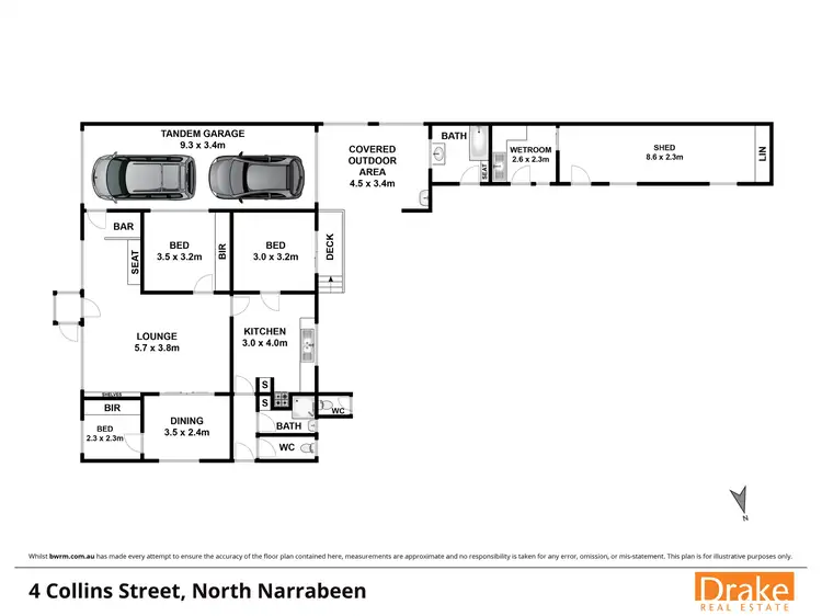 Floorplan of Homely house listing, 4 Collins Street, North Narrabeen NSW 2101