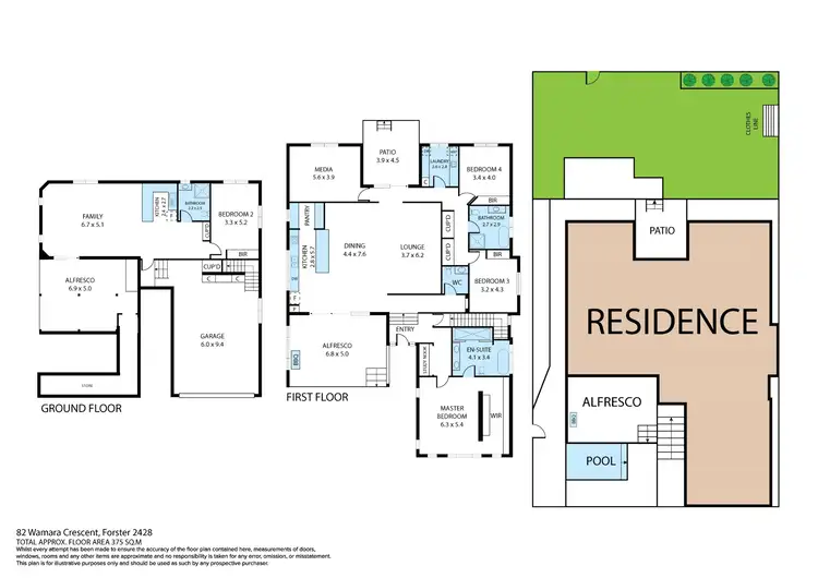 Floorplan of Homely house listing, 82 Wamara Crescent, Forster NSW 2428