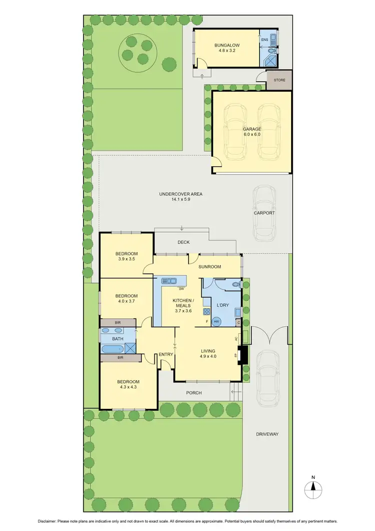 Floorplan of Homely house listing, 284 Gaffney Street, Pascoe Vale VIC 3044