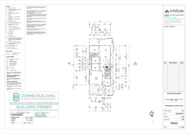 Floorplan of Homely house listing, 16 Spree Street, Tarneit VIC 3029
