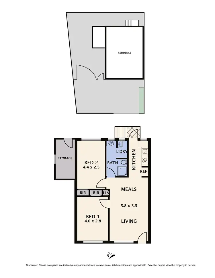 Floorplan of Homely unit listing, 4 Stanlake Street, Reservoir VIC 3073