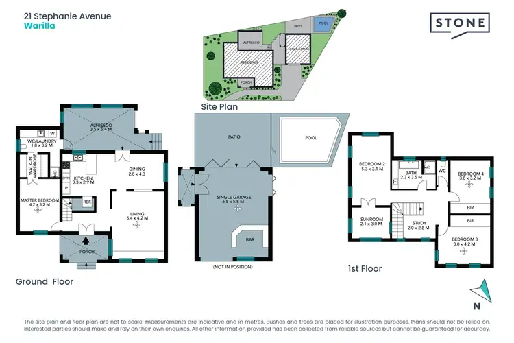 Floorplan of Homely house listing, 21 Stephanie Avenue, Warilla NSW 2528