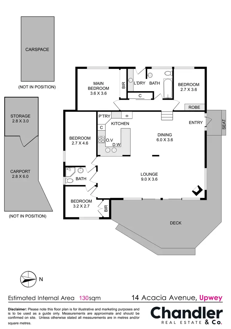 Floorplan of Homely house listing, 14 Acacia Avenue, Upwey VIC 3158