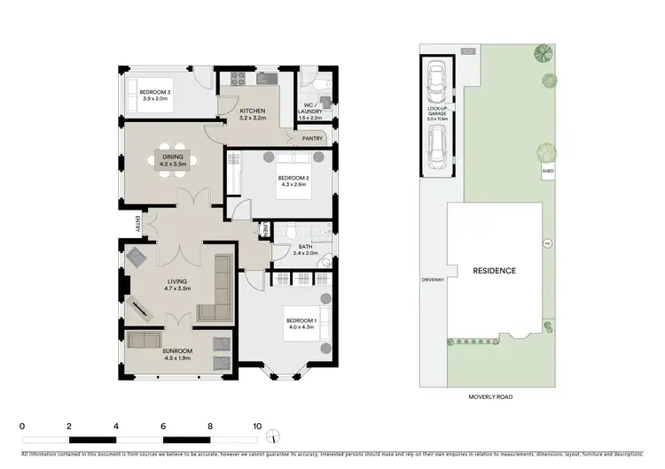 Floorplan of Homely house listing, 21 Moverly Road, Maroubra NSW 2035
