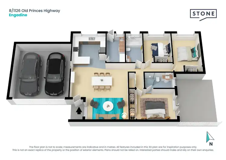 Floorplan of Homely villa listing, 8/1126 Old Princes Highway, Engadine NSW 2233