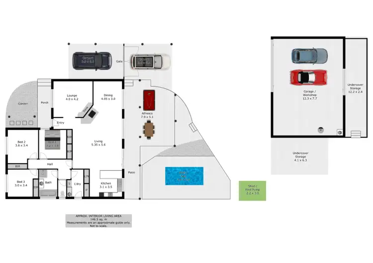 Floorplan of Homely house listing, 11 Barkly Street, Rutherglen VIC 3685