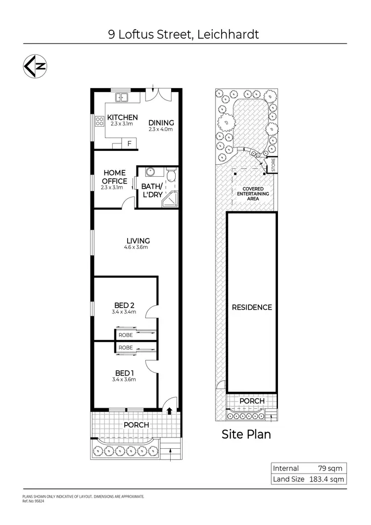 Floorplan of Homely house listing, 9 Loftus Street, Leichhardt NSW 2040