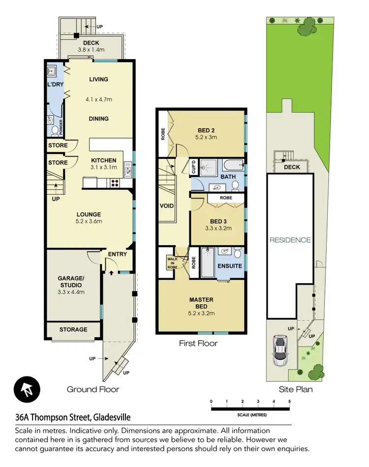 Floorplan of Homely house listing, 36A Thompson Street, Gladesville NSW 2111