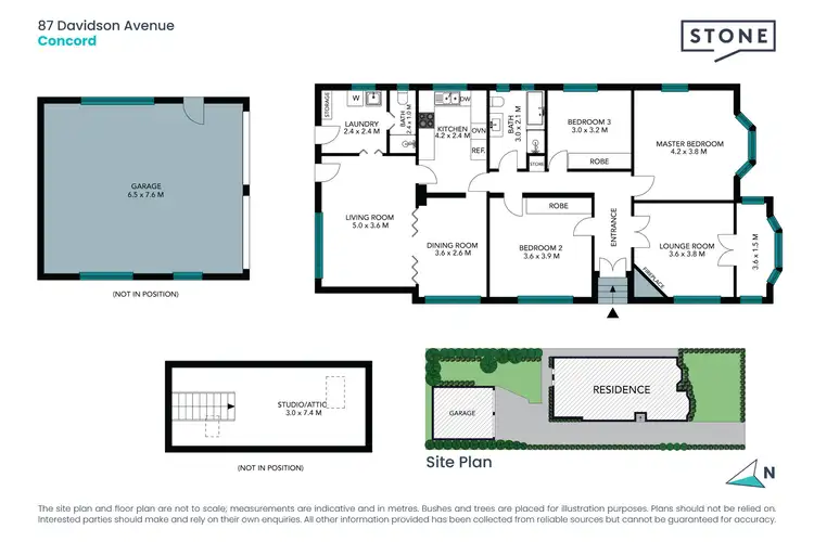 Floorplan of Homely house listing, 87 Davidson Avenue, Concord NSW 2137