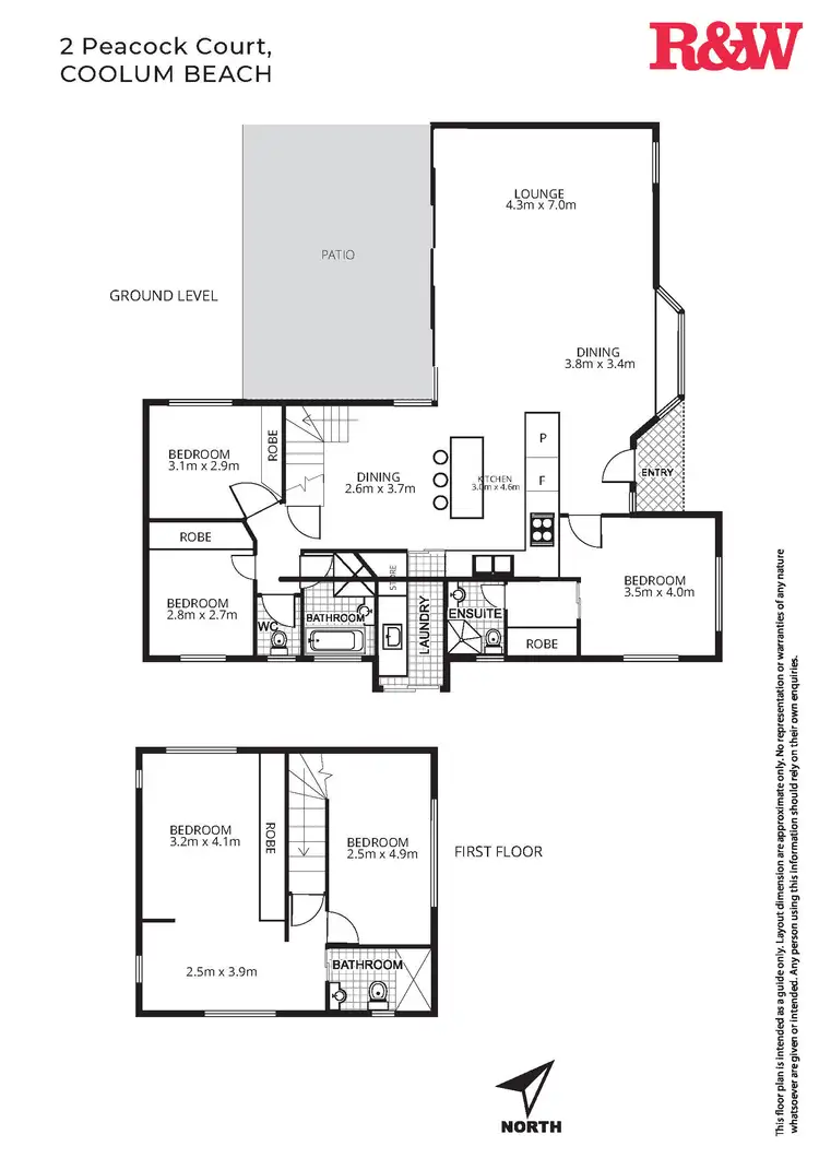 Floorplan of Homely house listing, 2 Peacock Court, Coolum Beach QLD 4573
