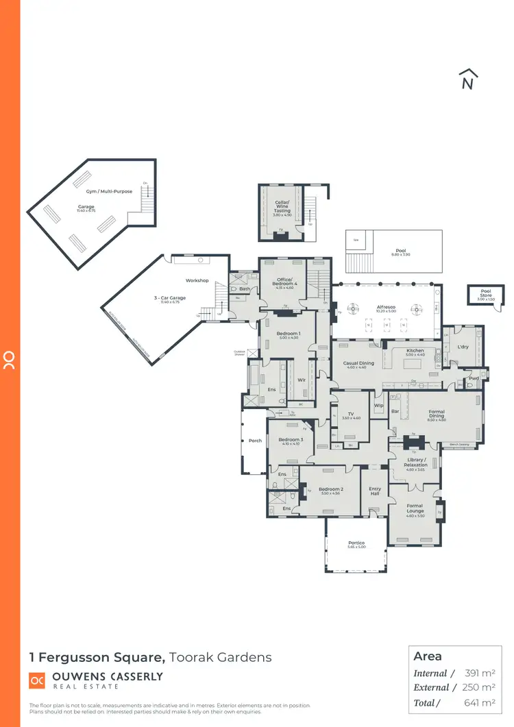 Floorplan of Homely house listing, 1 Fergusson Square, Toorak Gardens SA 5065