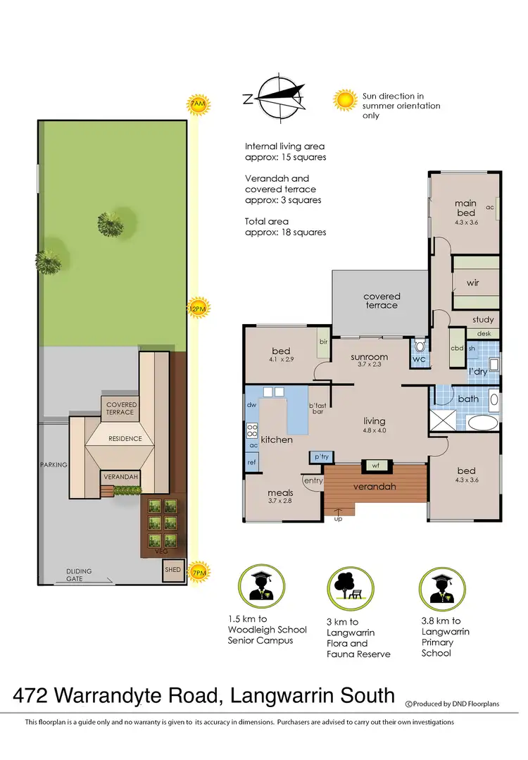 Floorplan of Homely house listing, 472 Warrandyte Road, Langwarrin South VIC 3911