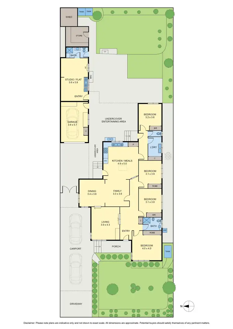 Floorplan of Homely house listing, 6 Cuthbert Street, Niddrie VIC 3042