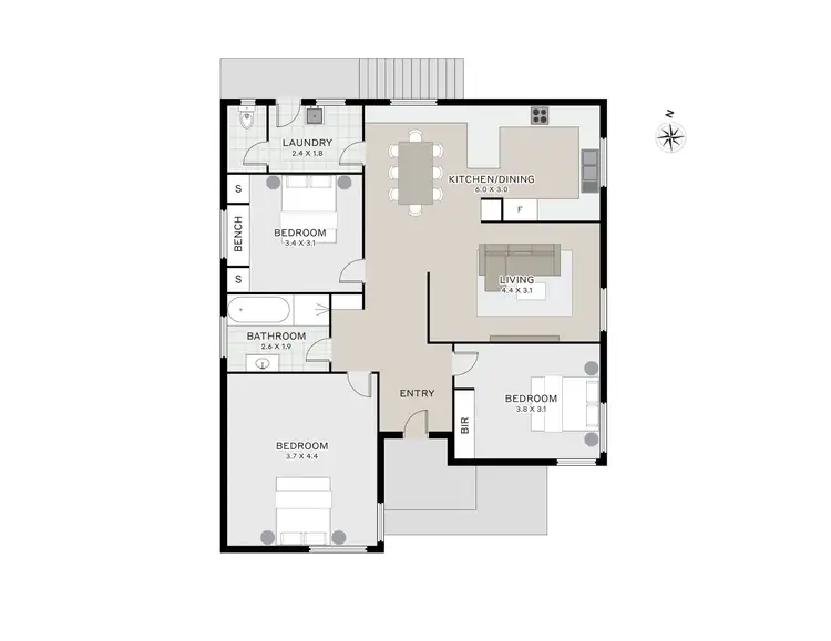 Floorplan of Homely house listing, 29 Punchbowl Road, Punchbowl TAS 7249