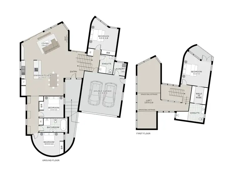 Floorplan of Homely house listing, 4 Bluff Circle, Swansea TAS 7190