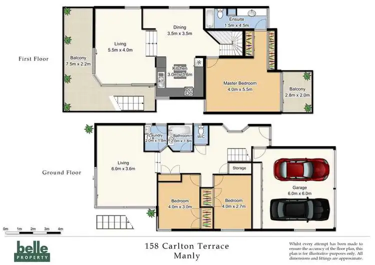Floorplan of Homely house listing, 158 Carlton Terrace, Manly QLD 4179