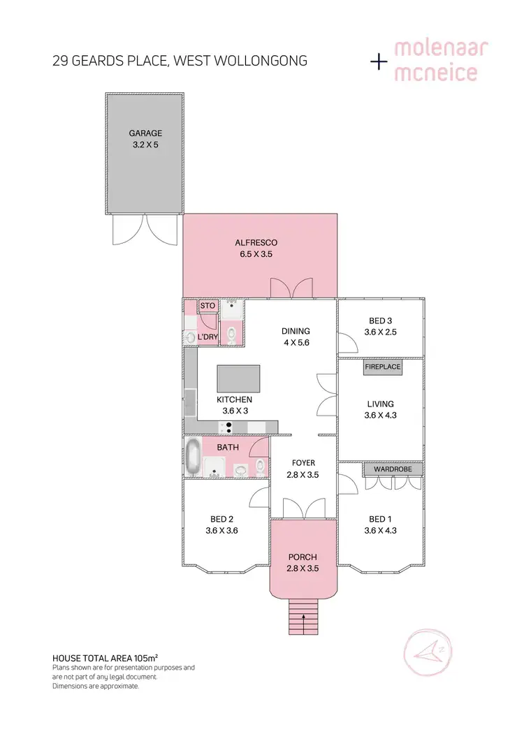 Floorplan of Homely house listing, 29 Geards Place, West Wollongong NSW 2500
