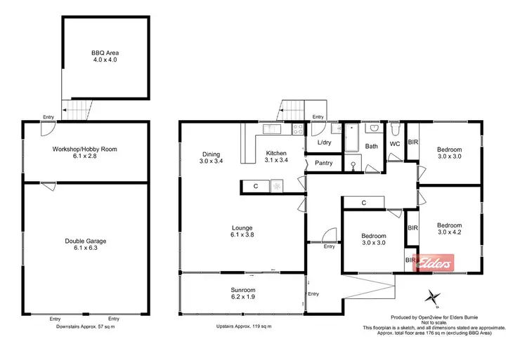 Floorplan of Homely house listing, 5 Sassafras Crescent, Romaine TAS 7320