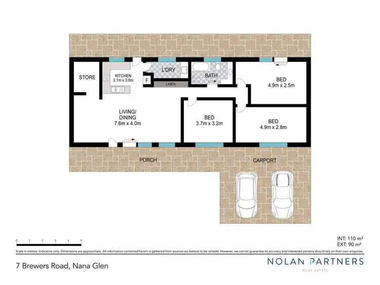 Floorplan of Homely rural property listing, 7 Brewers Road, Nana Glen NSW 2450