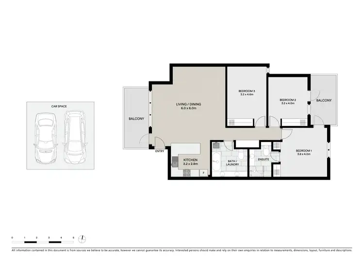 Floorplan of Homely apartment listing, 44/18-20 The Esplanade, St Kilda VIC 3182