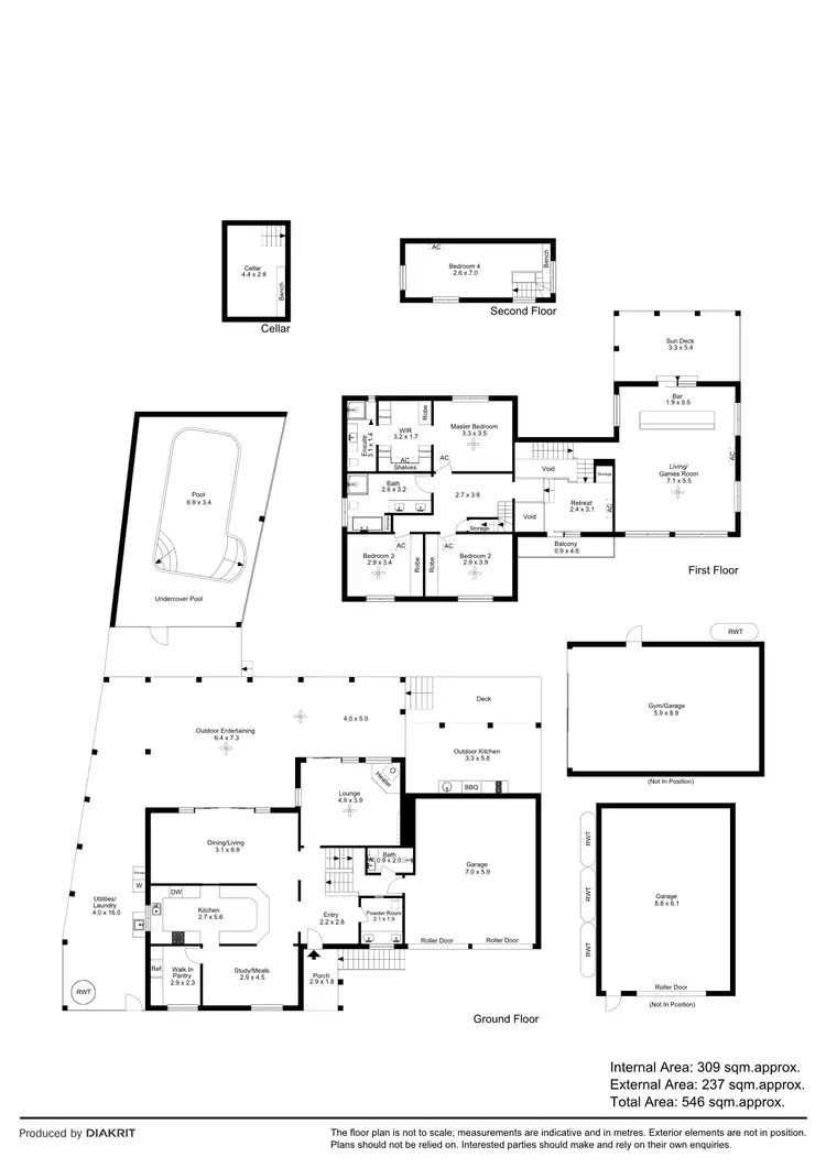 Floorplan of Homely house listing, 75 Target Hill Road, Salisbury Heights SA 5109