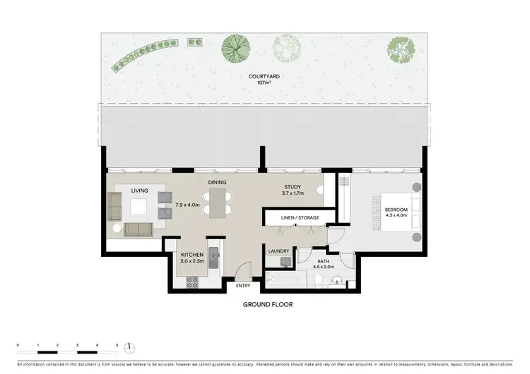 Floorplan of Homely apartment listing, Level G/03/165 Northbourne Avenue, Turner ACT 2612