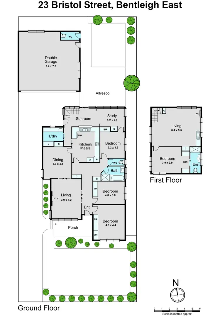 Floorplan of Homely house listing, 23 Bristol Street, Bentleigh East VIC 3165
