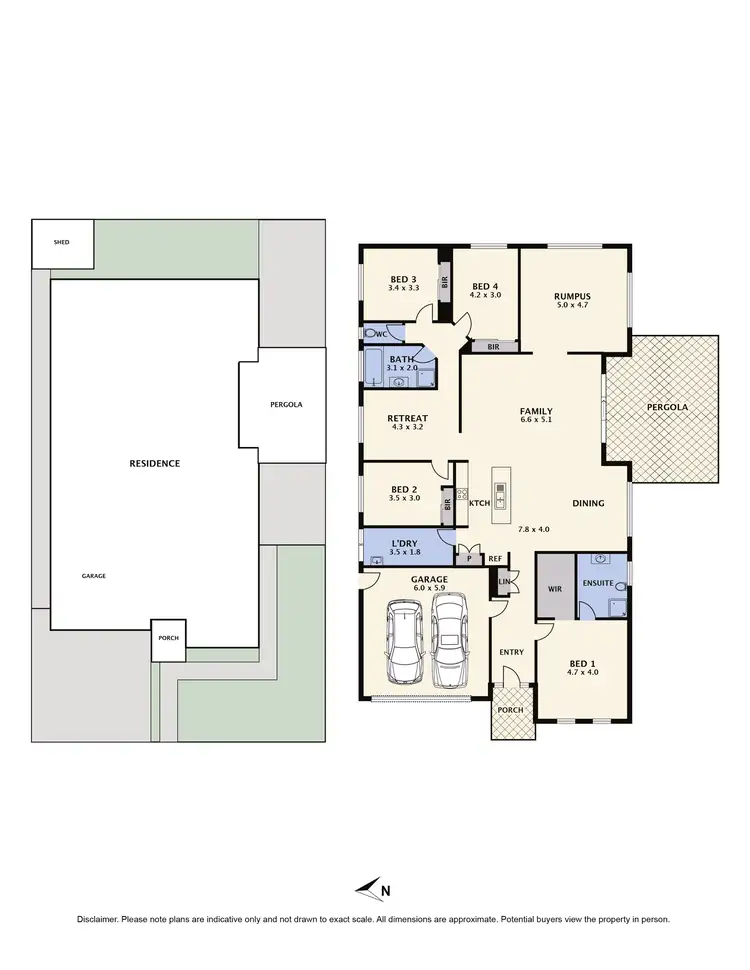 Floorplan of Homely house listing, 13 Acland Street, Craigieburn VIC 3064