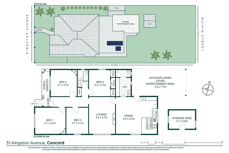 Floorplan of Homely house listing, 31 Kingston Avenue, Concord NSW 2137