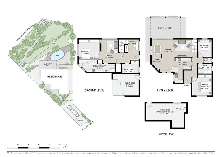 Floorplan of Homely house listing, 12 Goroka Place, Beacon Hill NSW 2100