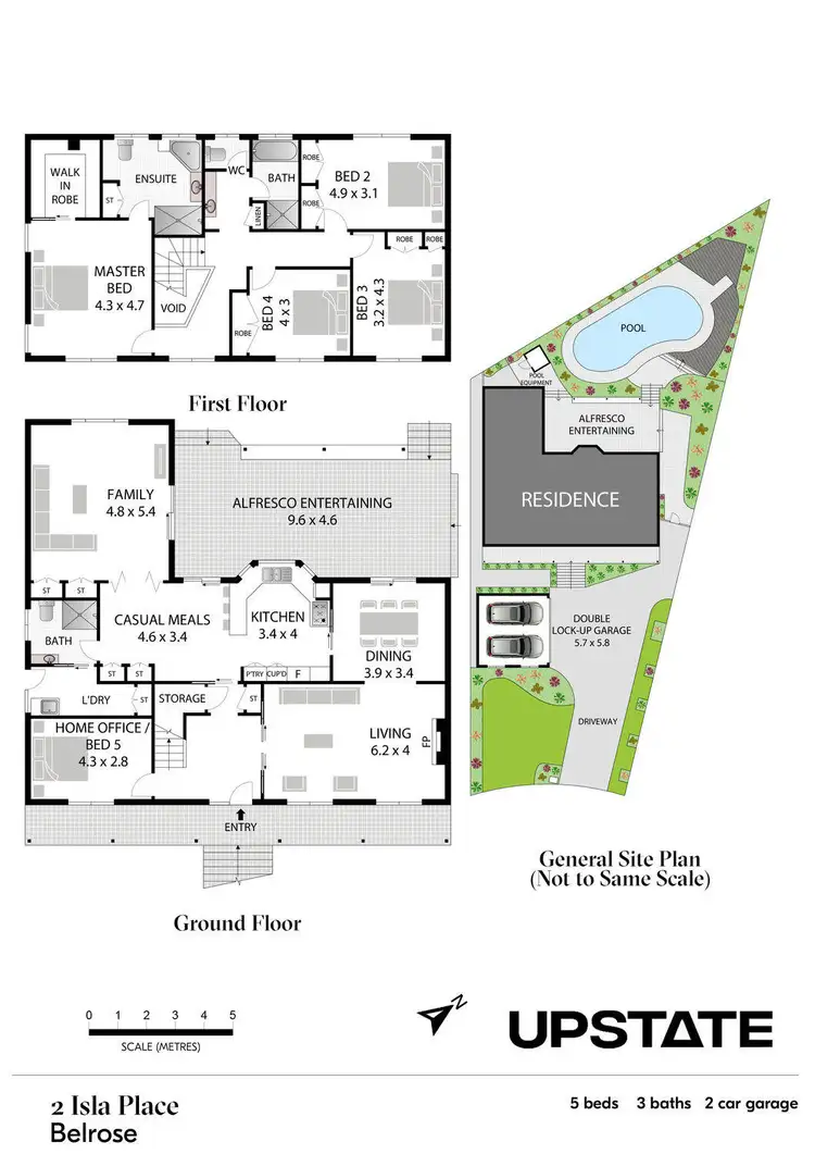 Floorplan of Homely house listing, 2 Isla Place, Belrose NSW 2085
