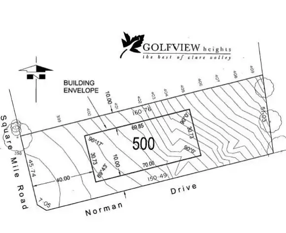 Floorplan of Homely land listing, LOT 500 Square Mile Road, Stanley Flat SA 5453