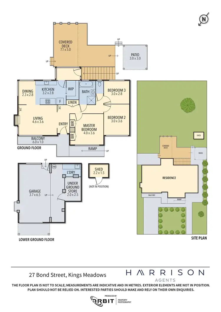 Floorplan of Homely house listing, 27 Bond Street, Kings Meadows TAS 7249