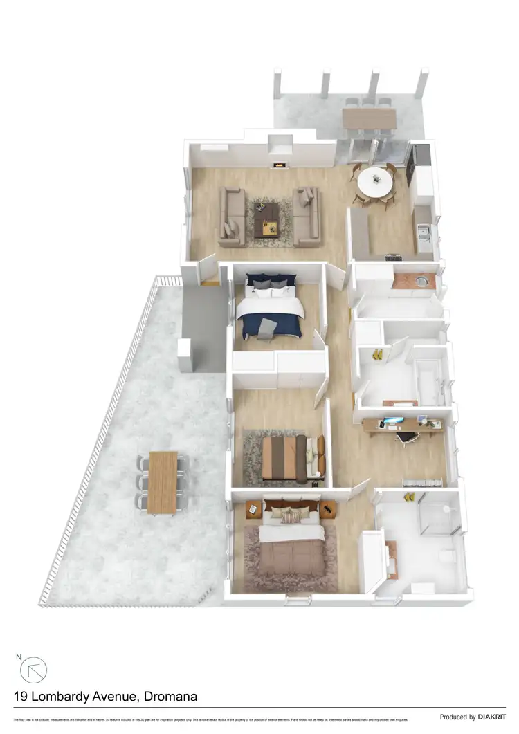 Floorplan of Homely house listing, 19 Lombardy Avenue, Dromana VIC 3936