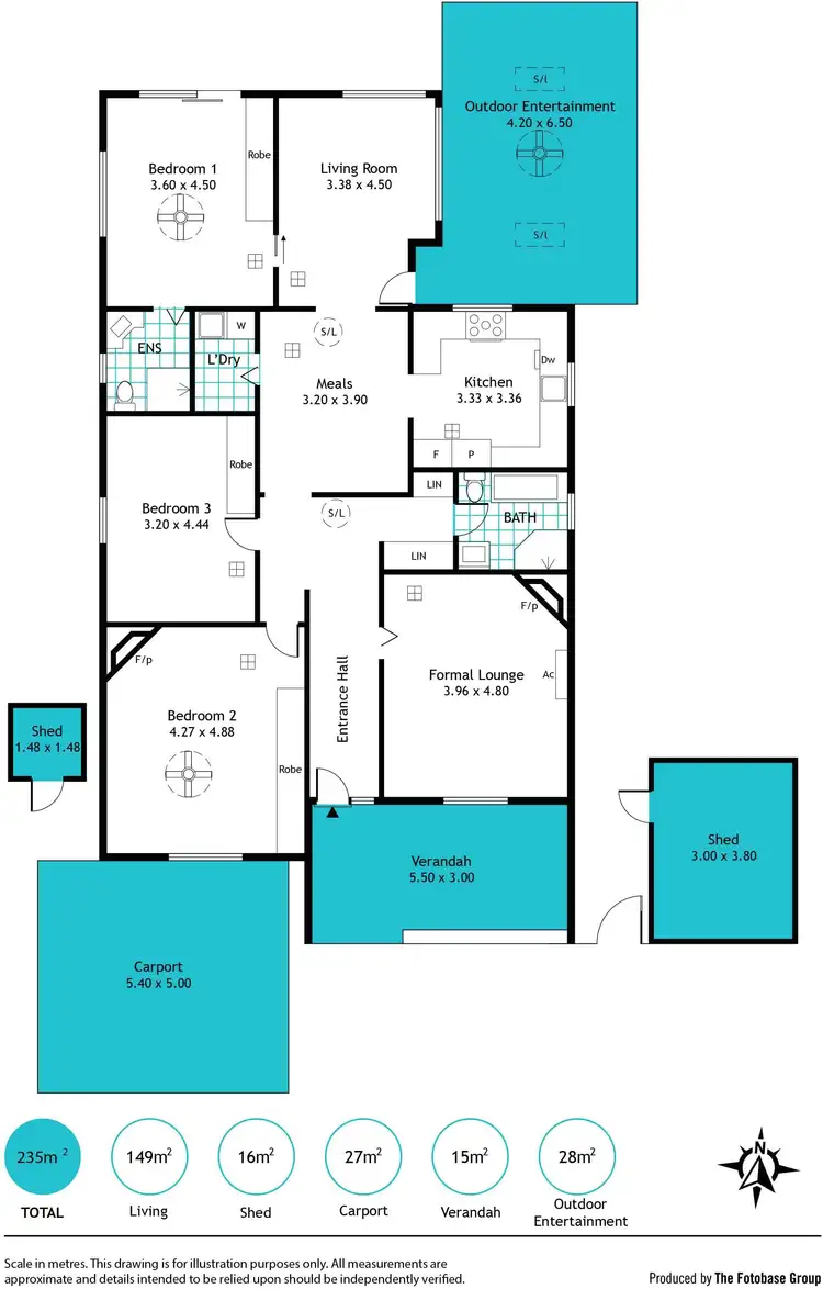 Floorplan of Homely house listing, 17 Murdoch Avenue, North Plympton SA 5037