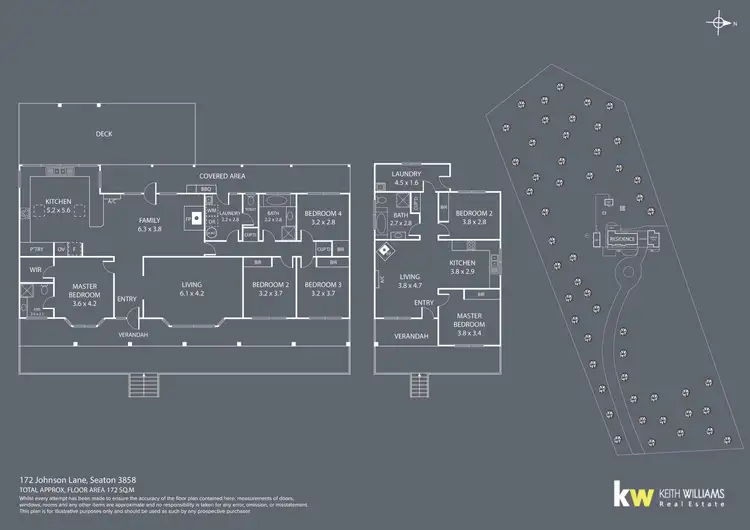Floorplan of Homely rural property listing, 172 Johnson Lane, Seaton VIC 3858